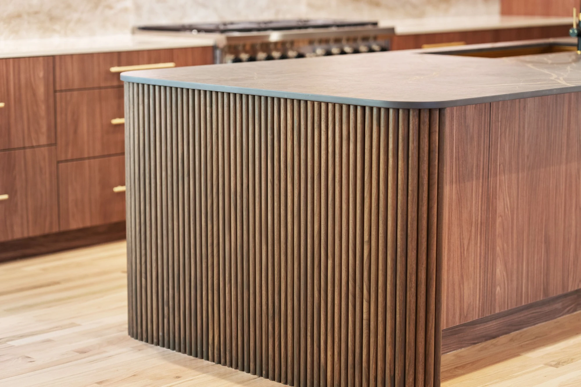 An oak composition, cabinetry detail 2